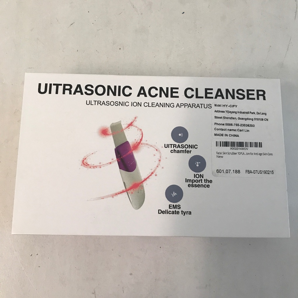 New  Ultrasonic  Ache Cleanser